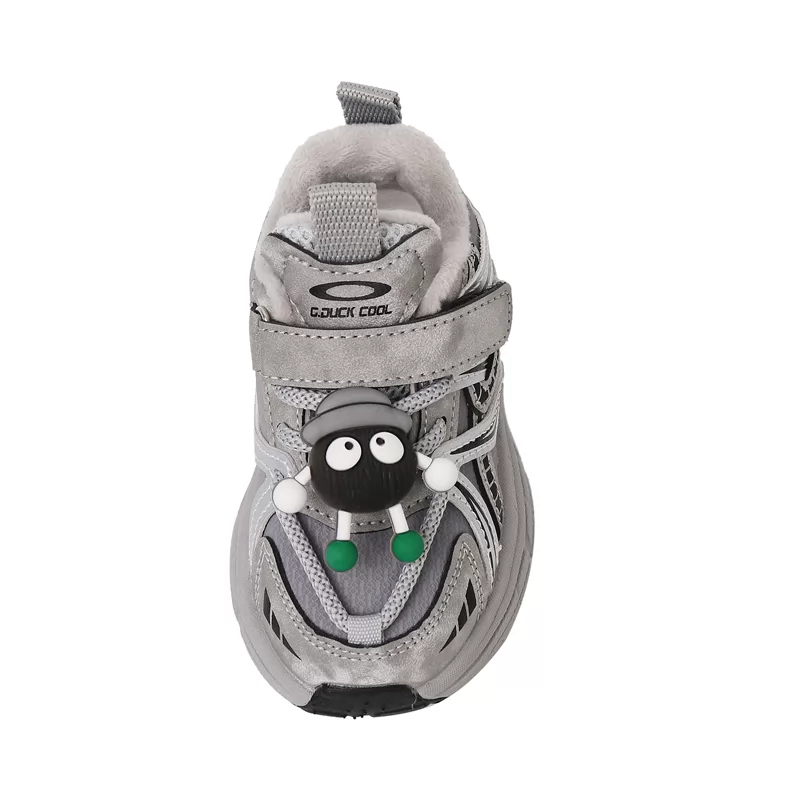 Zapatos de senderismo para niños con cordones rápidos, ligeros, antideslizantes, para exteriores, calzado informal para niños, zapatillas deportivas para niños