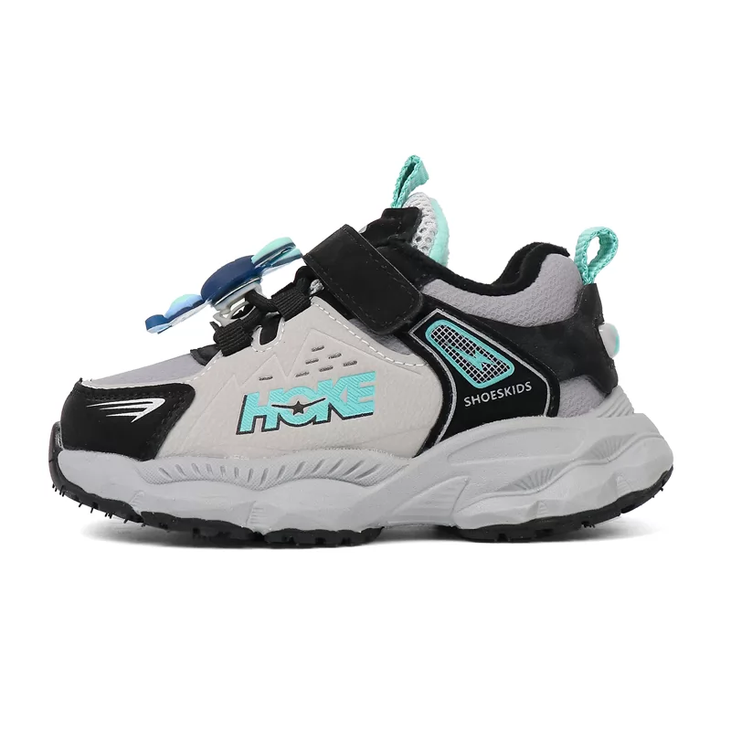Venta al por mayor de zapatos antideslizantes de moda personalizados para niños, zapatos deportivos informales para senderismo, ligeros y duraderos