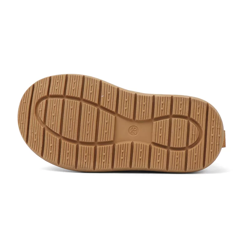 Botas de invierno para niños al por mayor de fábrica, botas de nieve antideslizantes para niños y niñas, botas casuales cálidas para niños al aire libre