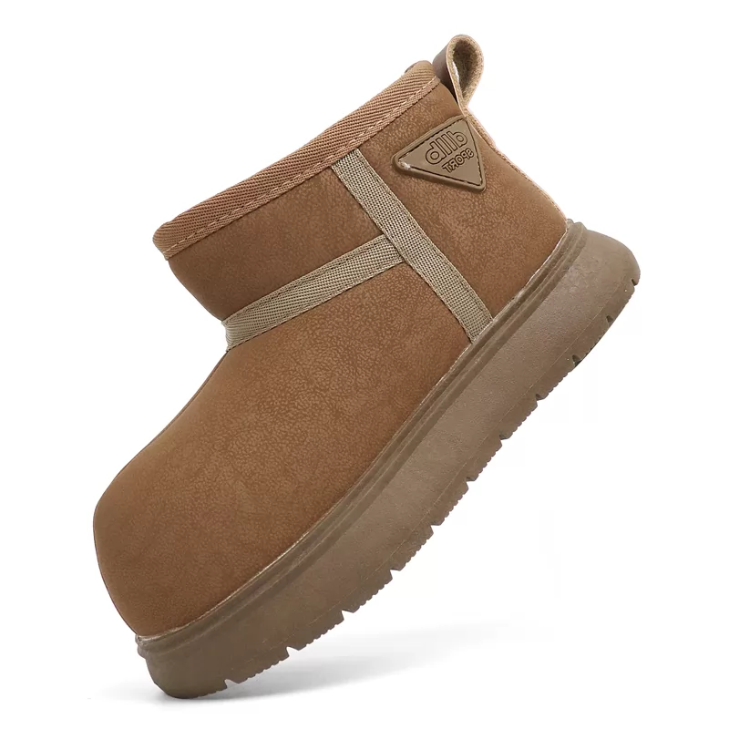 Botas de invierno para niños al por mayor de fábrica, botas de nieve antideslizantes para niños y niñas, botas casuales cálidas para niños al aire libre