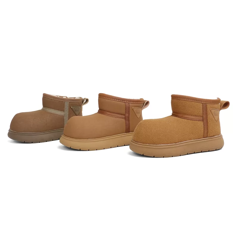 Botas de invierno para niños al por mayor de fábrica, botas de nieve antideslizantes para niños y niñas, botas casuales cálidas para niños al aire libre