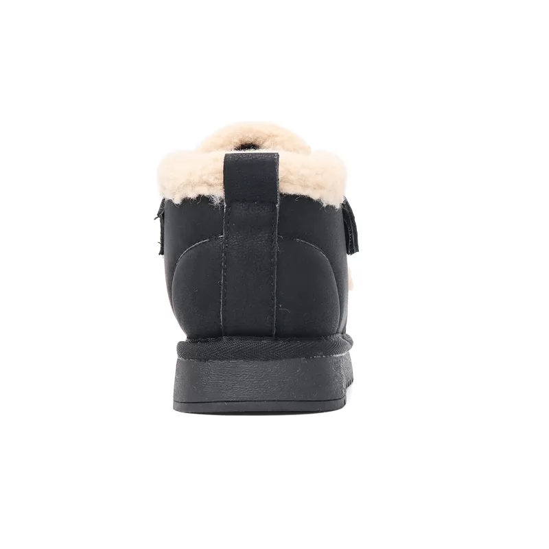 Nueva fábrica, botas de invierno para niños, bonitas botas de nieve antideslizantes con dibujos animados para niños y niñas, botas casuales cálidas para niños al aire libre