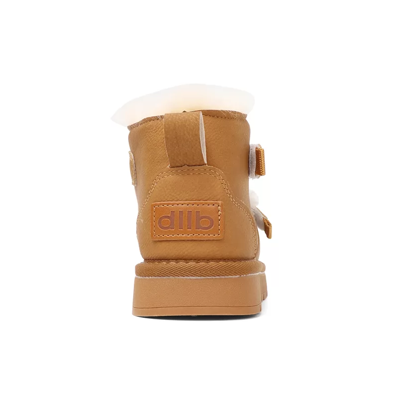 Nuevos lanzamientos Botas de invierno para niños Moda Antideslizante Botas de nieve para niños y niñas Botas elegantes para exteriores cálidas para niños Botas casuales