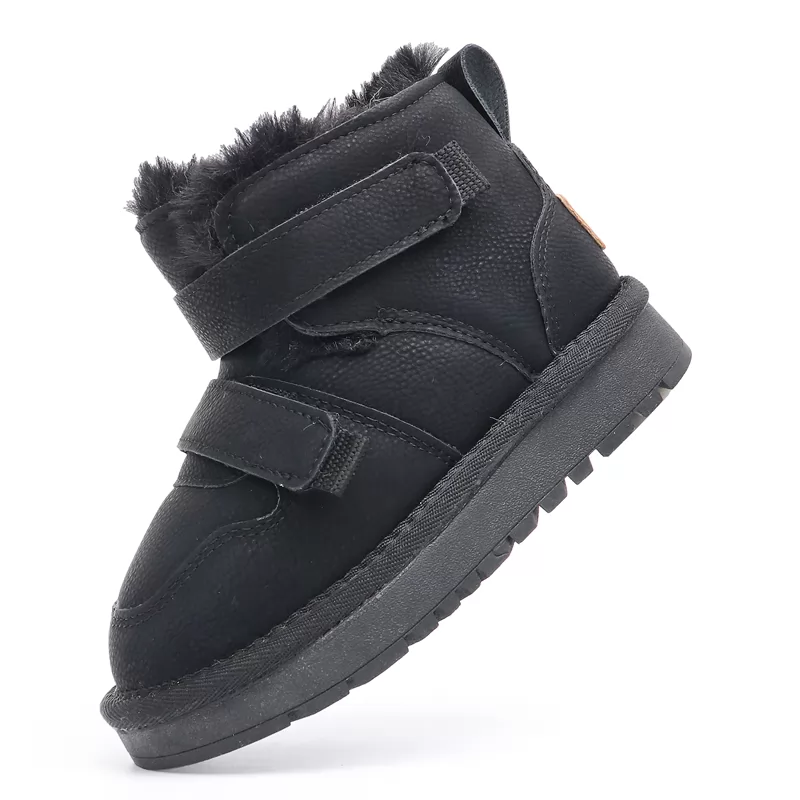 Nuevos lanzamientos Botas de invierno para niños Moda Antideslizante Botas de nieve para niños y niñas Botas elegantes para exteriores cálidas para niños Botas casuales