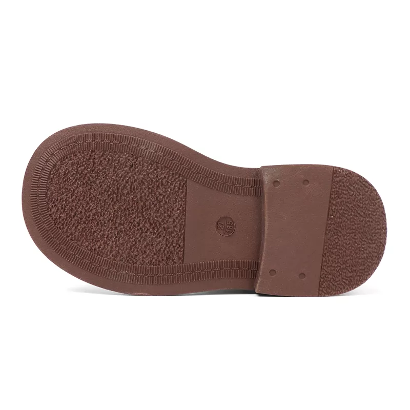 Nuevas botas Chukka Knight informales de cuero antideslizantes personalizadas para niños, botas informales transpirables para exteriores para niños