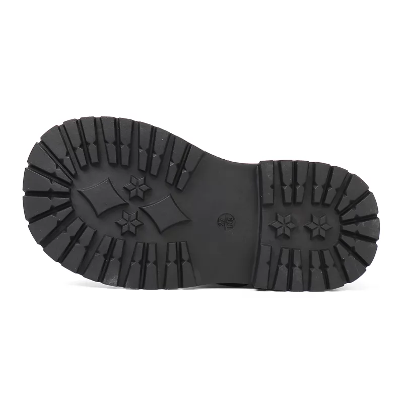 Nuevas botas Chukka de cuero informales personalizadas para niños con estilo, botas informales transpirables de caballero para exteriores