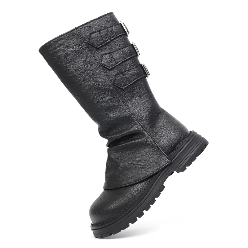Nuevas botas Chukka de cuero informales personalizadas para niños con estilo, botas informales transpirables de caballero para exteriores